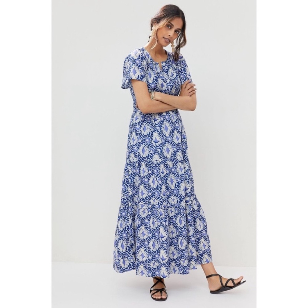 NWT ANTHROPOLOGIE The Somerset Maxi Dress MEDIUM PETITE